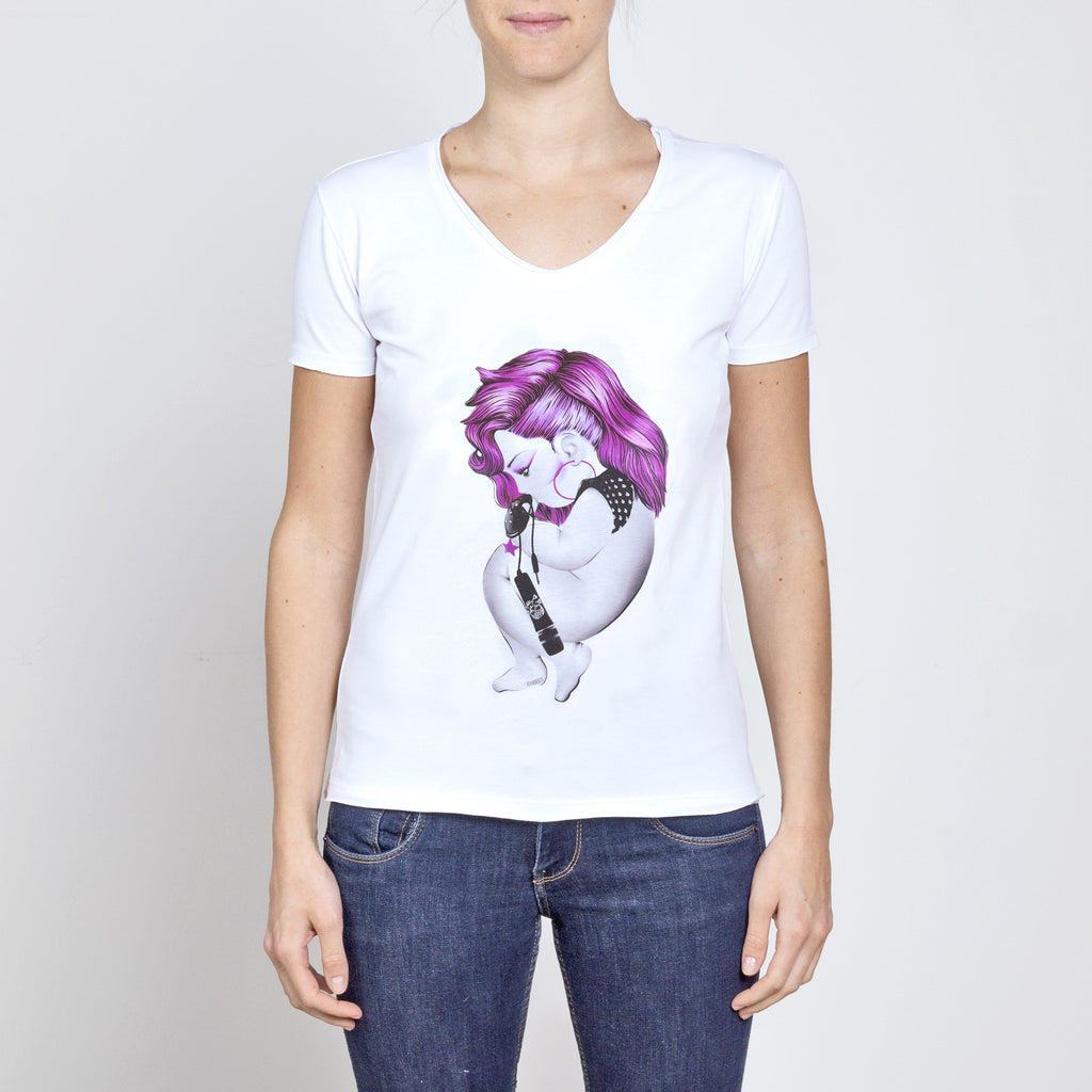 GLAMROCK - DONNA - TSHIRT FITTED