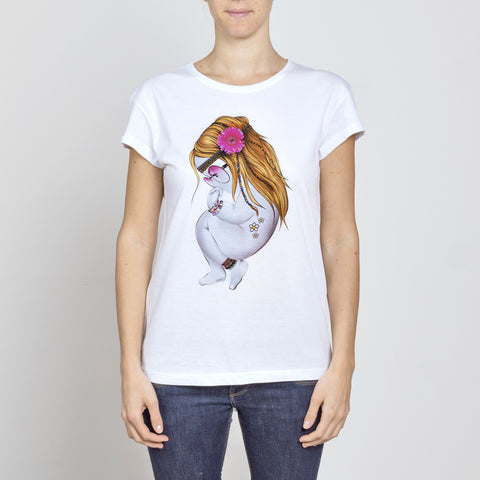 HIPPIE - DONNA - TSHIRT OVER