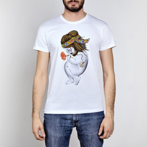 HIPPIE - UOMO - TSHIRT BASIC MANICA CORTA