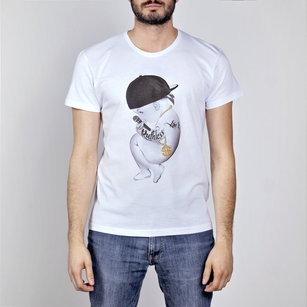 HIPHOP - UOMO - TSHIRT BASIC MANICA CORTA