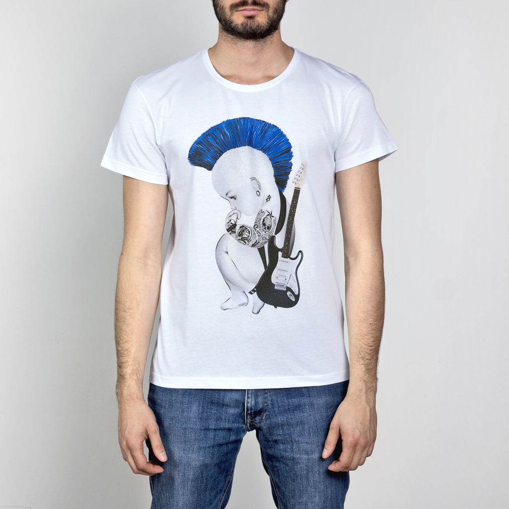 PUNK - UOMO - TSHIRT BASIC MANICA CORTA