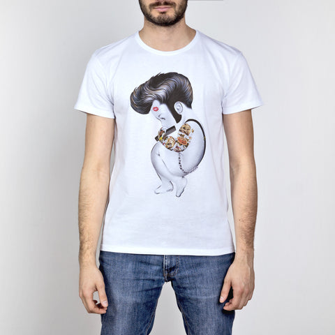 ROCKABILLY - UOMO - TSHIRT BASIC MANICA CORTA