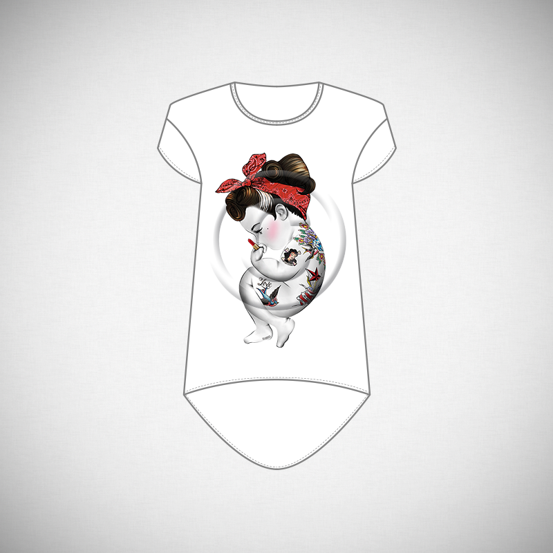 ROCKABILLY - DONNA - TSHIRT OVER